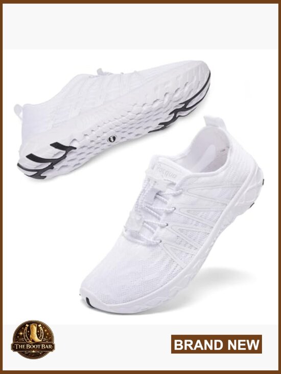 IUJSOY Water Shoes for Women Men Breathable Lightweight  Water Shoes Swim Shoes Athletic Shoes Quick-Dry Breathable